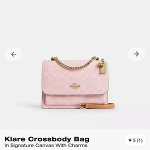 Coach Powder Pink Klare
